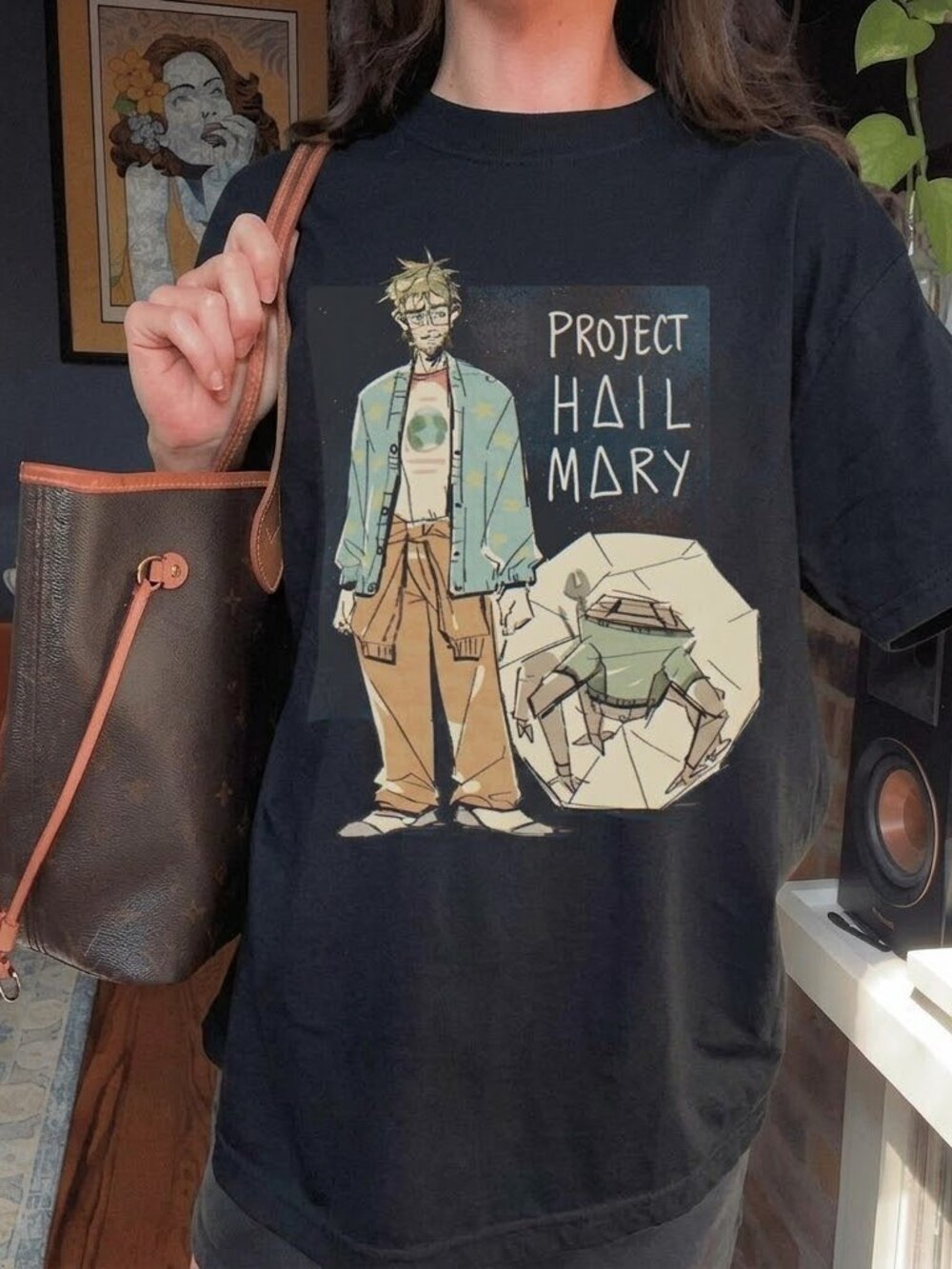 Amaze Rocky Alien Project Hail Mary Graphic Tee